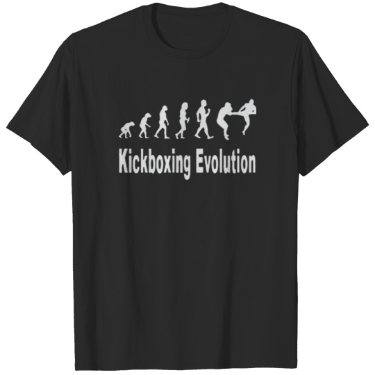 Discover Evolution Of Kickboxing Logo Funny T-shirt