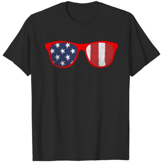 Discover USA Sunglasses T-shirt