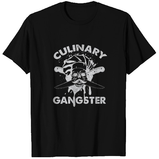Culinary Gangster - Cooking BBQ Chef Kitchen Gift T-shirt