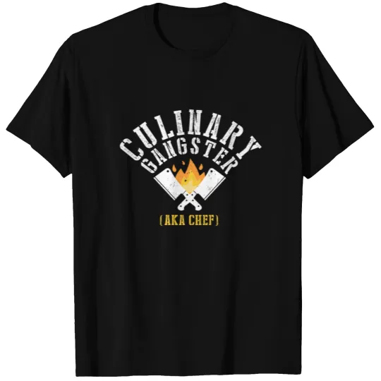 Culinary Gangster - Chef BBQ Funny Gift T-shirt