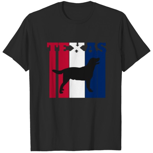 Discover Texas Dog Labrador Retriever T-shirt