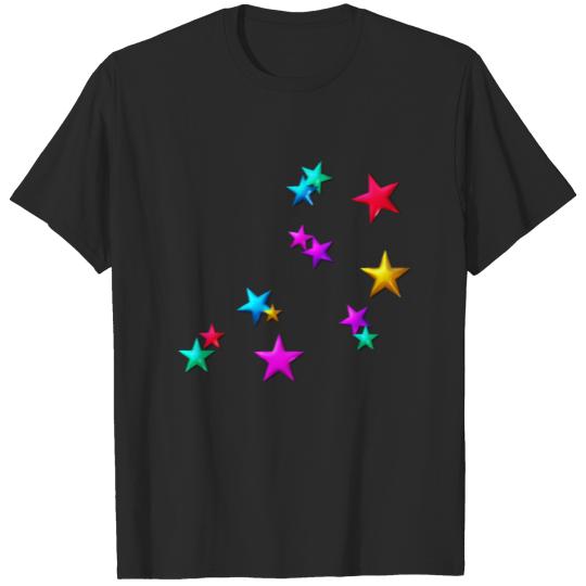 COLORFUL STARS T-shirt