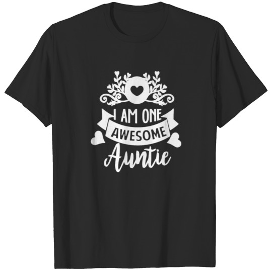 Discover Auntie Awesome T-shirt