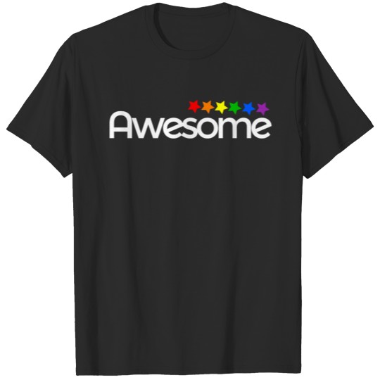 Awesome LGBT Gay Pride Stars T-shirt