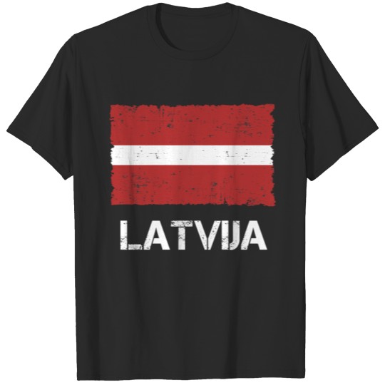 Discover Latvia Vintage T-shirt