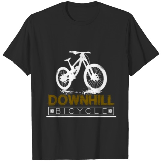 Discover Downhill Bicycle Bike Dirt Jump T-shirt