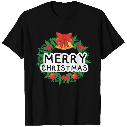 Christmas wreath T-shirt