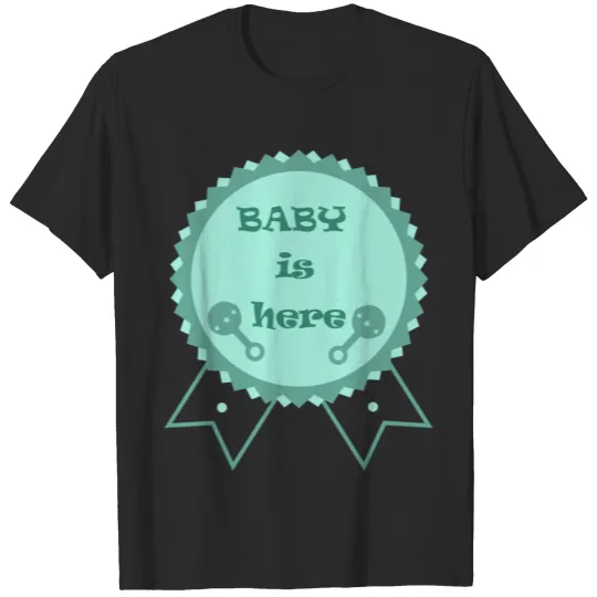 Discover pregnant baby child born birth gift idea T-shirt