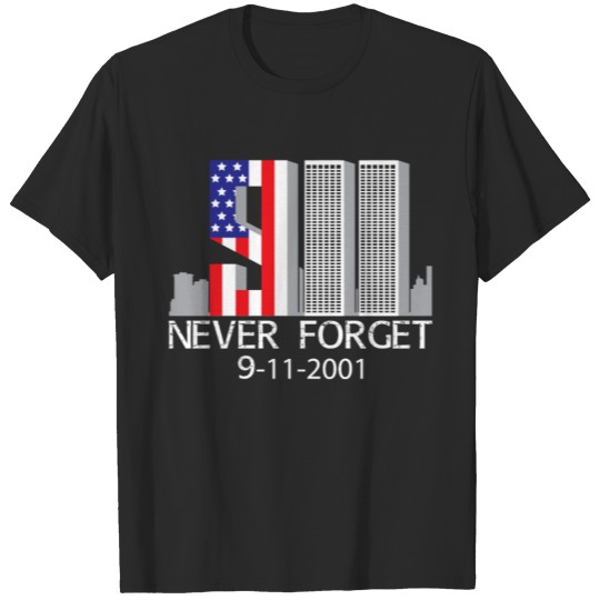 Discover 9/11 never forget T-shirt