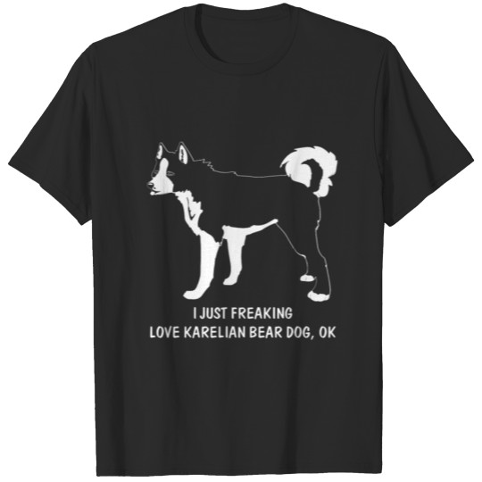 Discover Karelian Bear Dog tshirt just freaking love my T-shirt