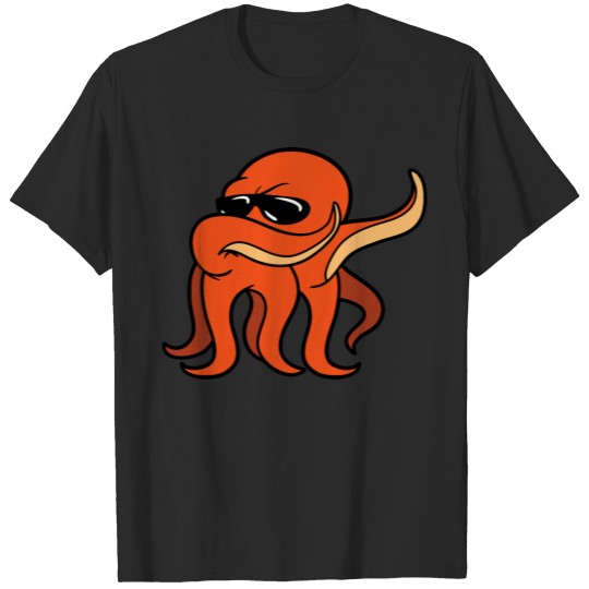 Discover Dabbing Dab Octopus Giant Kraken Cuttlefish T-shirt