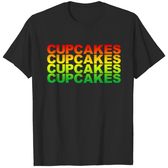 Discover Beer Retro Rainbow Vintage Cupcakes Gift T-shirt