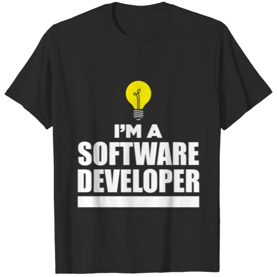 Discover I'm a Software Developer Coder Hacker Gift Present T-shirt
