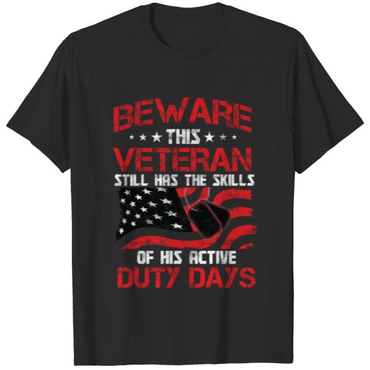 Discover Veterans Day - Veterans Skills T-shirt