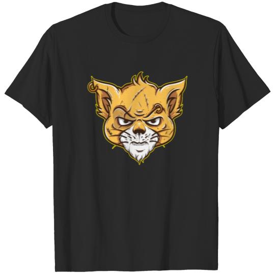 Discover Angry Cat | Street Cat | Alley Cat | Funny Cat T-shirt