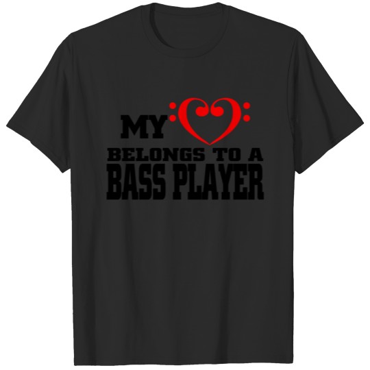 Discover Love a bass player T-shirt