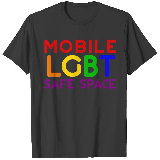 Mobile LGBT Safe Space T-shirt