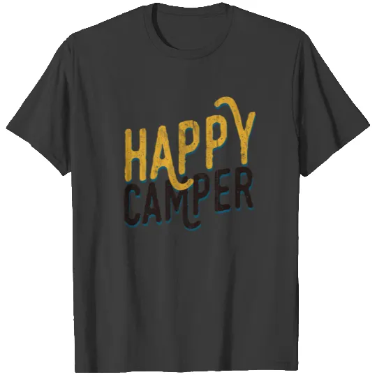 Camping - Happy Camper T-shirt