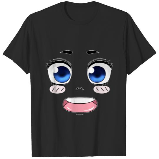 smiley Face Chibi Manga T-shirt