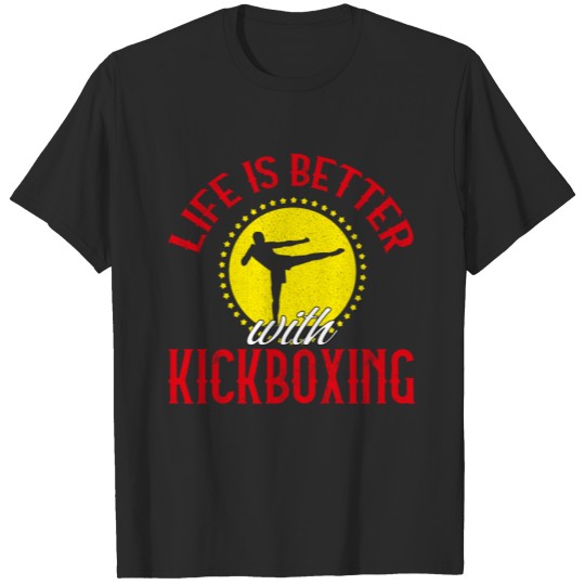 Discover Kickboxing Kickboxer Martial Arts Boxer Cool Gift T-shirt
