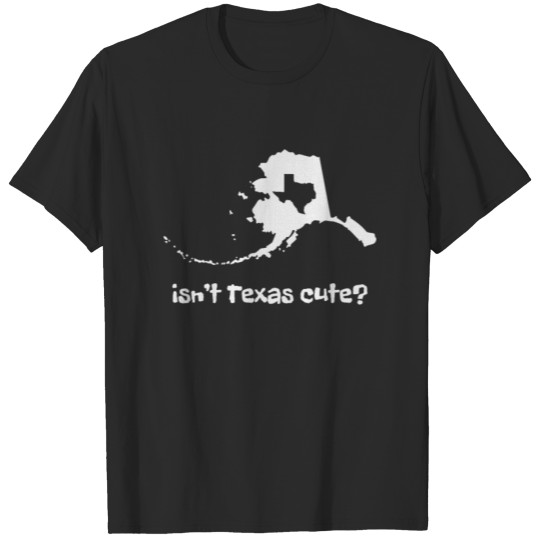 Discover Funny Alaska Texas Map T-shirt