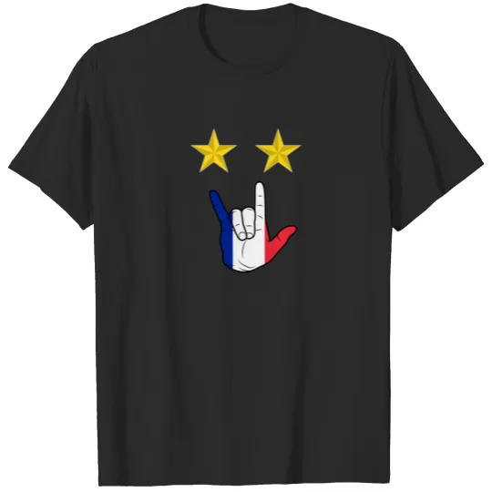 Champion France Soccer World Cup T-shirt