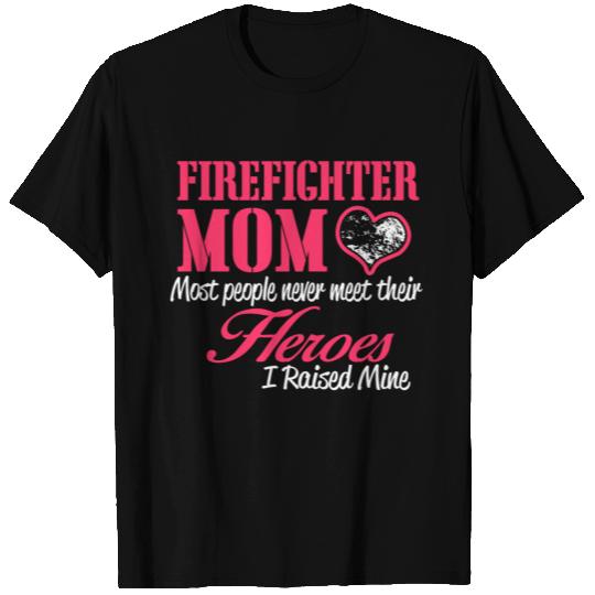firefighter mom T-shirt