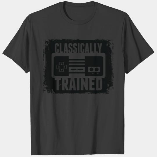 Classically Trained - Retro Video Game Gift T-shirt