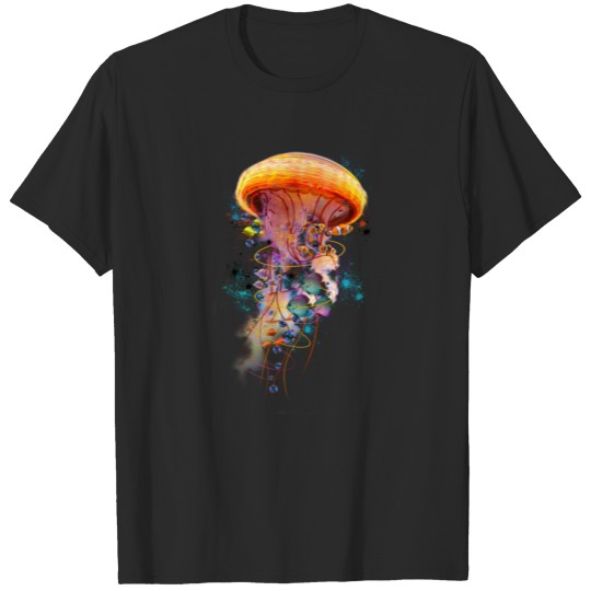 Discover 23 Electric Jellyfish World T-shirt