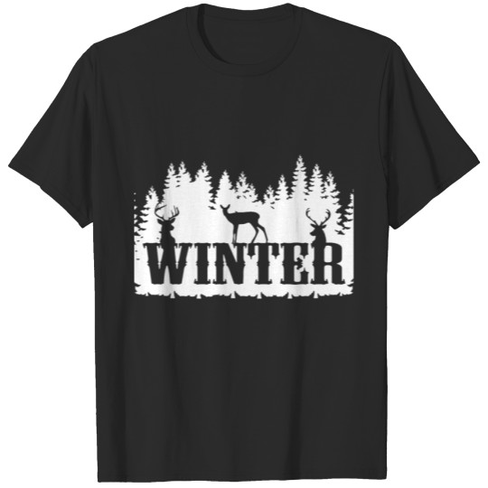 Discover WINTER DEER T-shirt