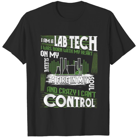 Discover I Am A Lab Tech T Shirt, Cool Biochemistry T Shirt T-shirt