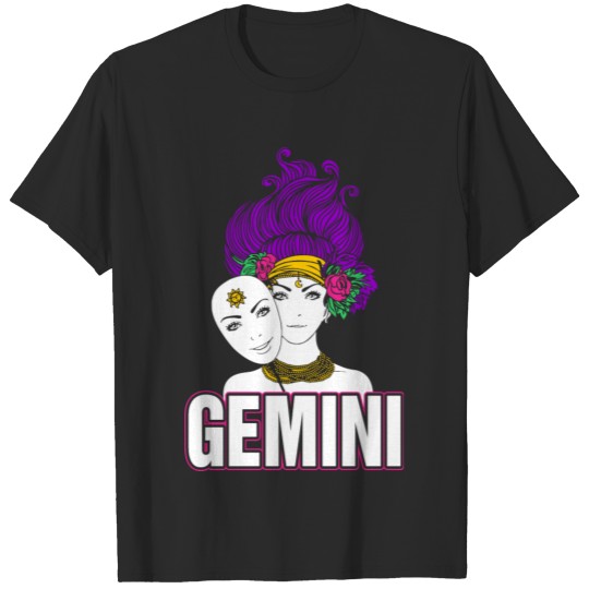 Gemini Sign Tshirt T-shirt