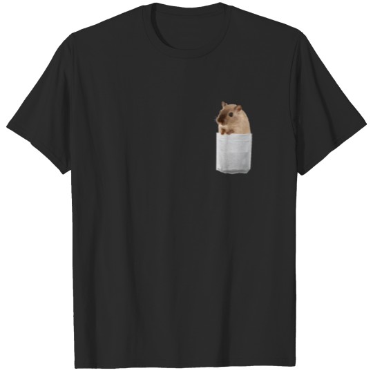Discover Pocket Tee Cute Hamster T-shirt