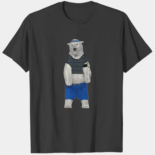 77 Exercise Bear T-shirt