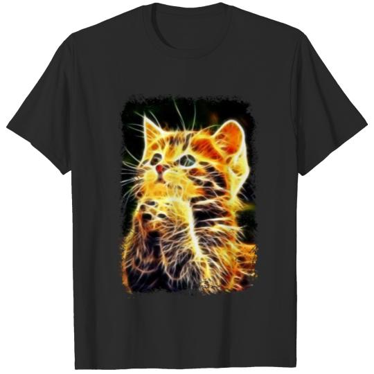 Discover Cool Cat Pray Tshirt T-shirt