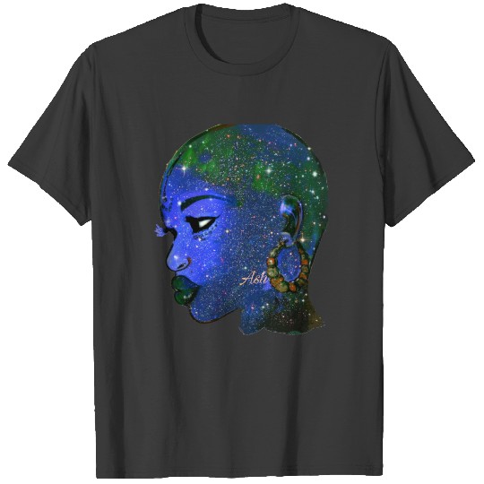 Naturally Bald and Beautiful Women T-shirt
