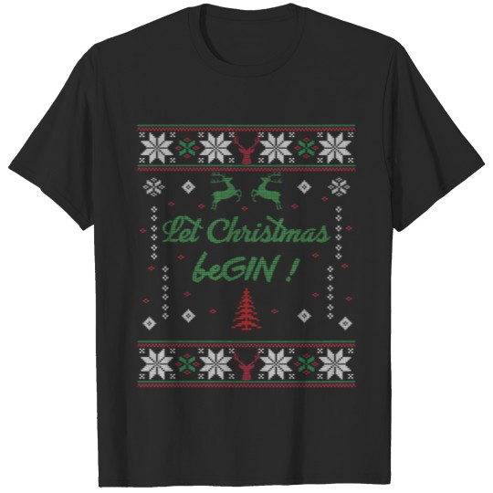 Discover Let Christmas Begin T-shirt