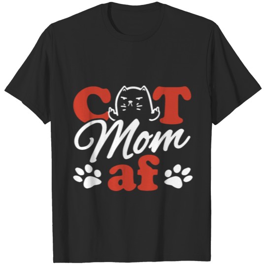 Discover cat mom af mom T-shirt