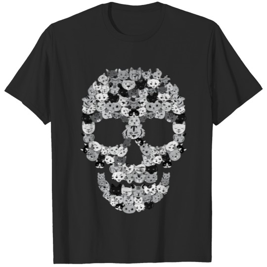 Discover Skull Cats T-shirt