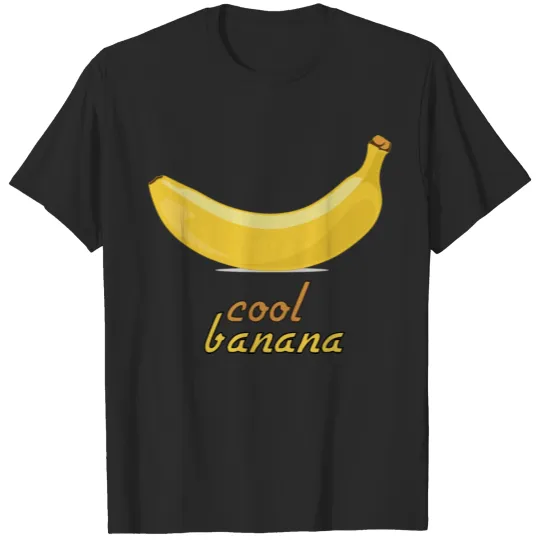 Discover Cool banana four design T-shirt