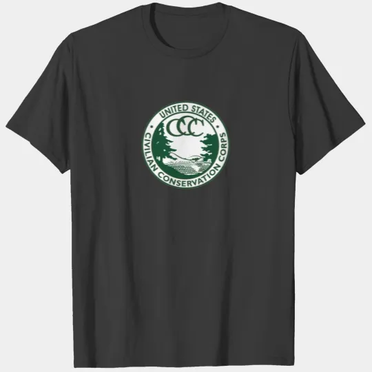 Civilian Conservation Corps Shirt Vintage CCC 1940s America Gift TShirt T-shirt
