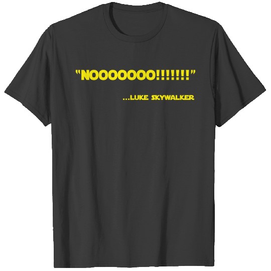 Luke Skywalker Quotes T-shirt