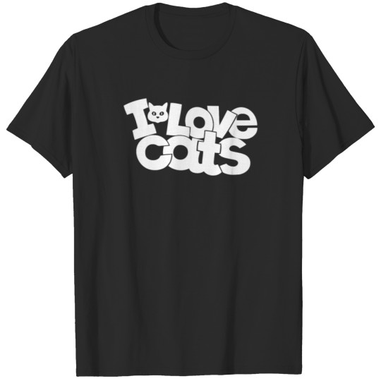 Discover I Love Cats T Shirt T-shirt