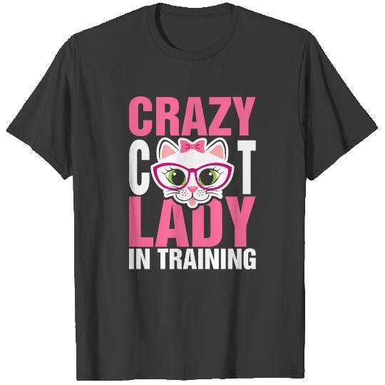 Crazy Cat Lady In Training T-shirt