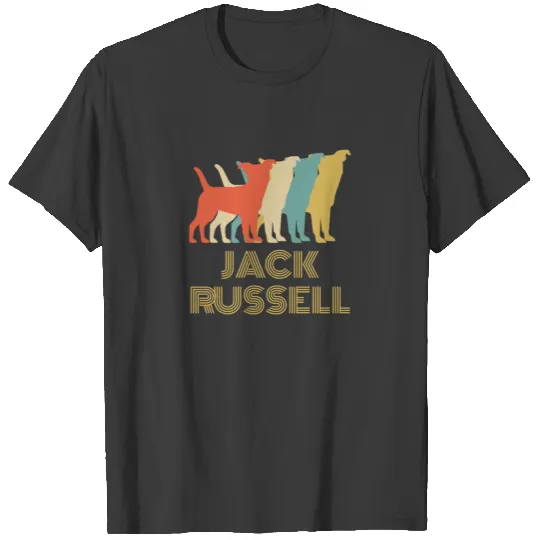 Jack Russell Terrier Dog Breed Vintage Look T-shirt