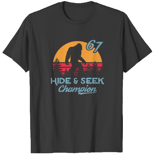 Xeire Bigfoot Hide n Seek Champion '67 T-shirt