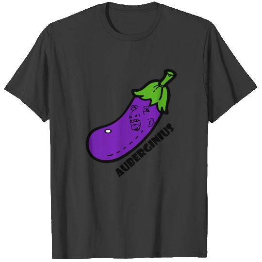 Auberginius / Meme / Aubergine / Eggplant / Genius T-shirt