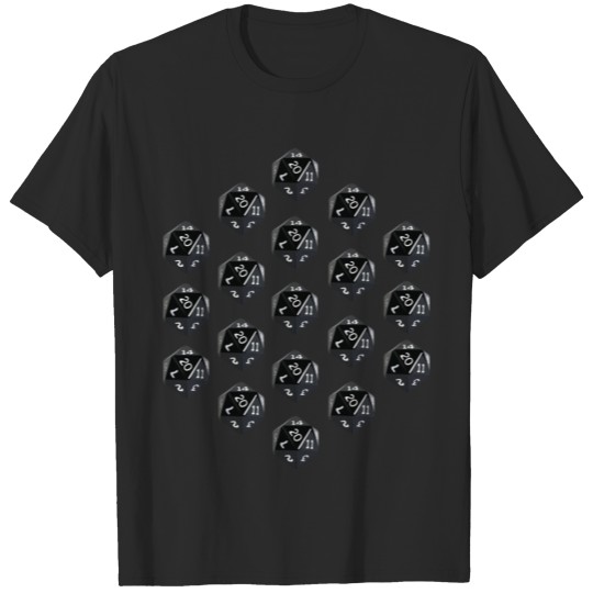 Discover 173- Nerd D20 role game T-shirt