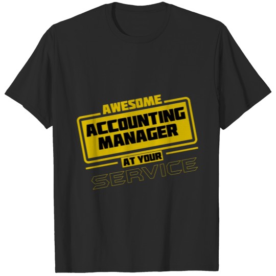 Discover Accounting At Your Service T-shirt