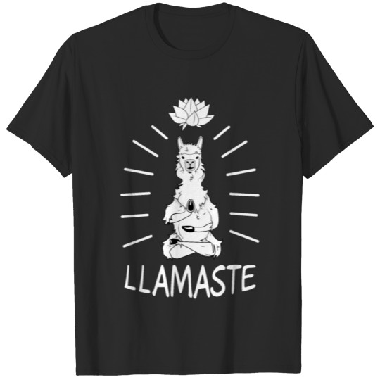 Discover LLamaste yoga gift T-shirt